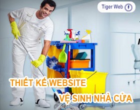 Thiết kế website vệ sinh nhà cửa
