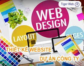 Thiết kế website dự án công ty